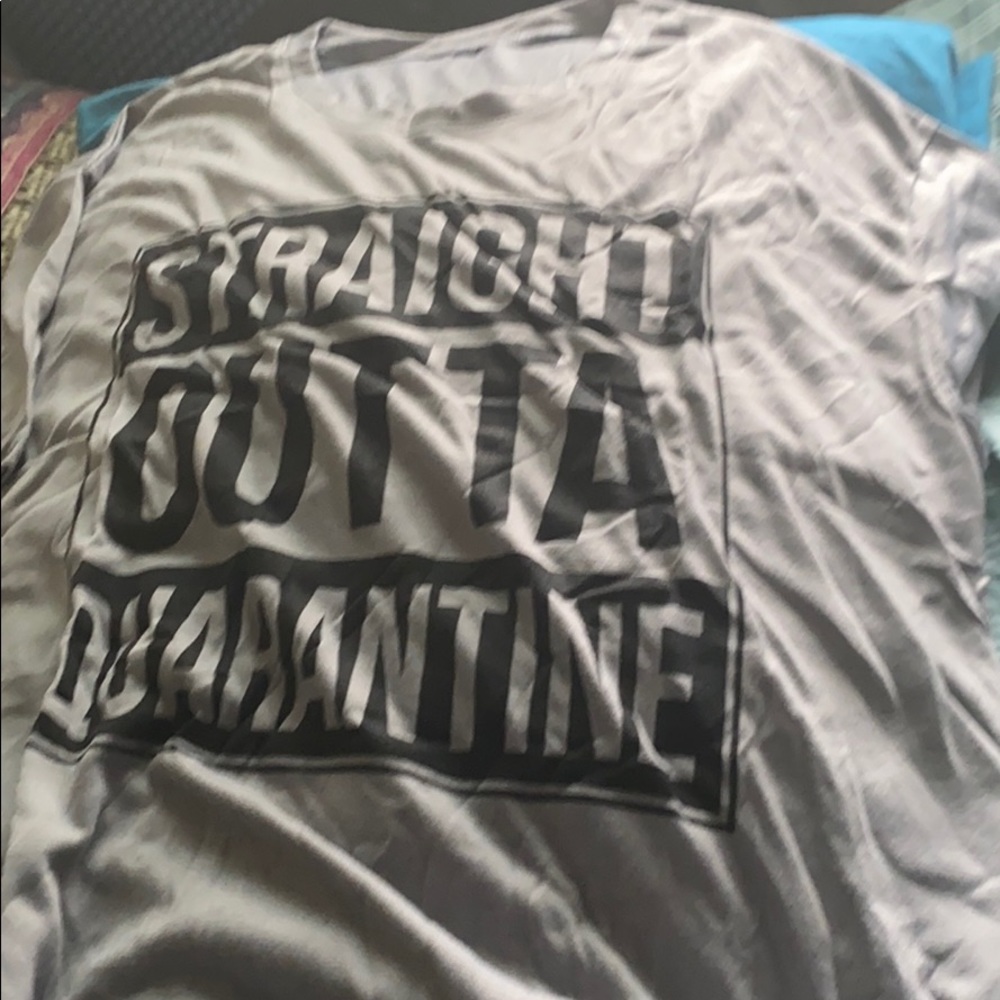 Straight-Outta-Quarantine Tee Shirt